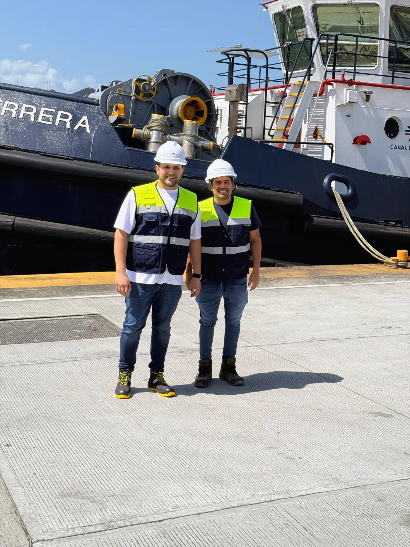 Equipo YRVIMAR en proyecto industrial